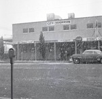 Photograph of West Army Street in the snow, Henderson, January 1955