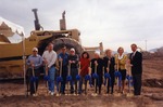 Photograph of Henderson Manor Senior Apartments groundbreaking ceremony, January 26, 1998