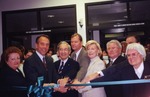 Photograph of a ribbon cutting ceremony for Bank West of Nevada, November 18, 1997