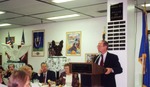 Photograph of Senator Richard Bryan speaking at Teacher Recognition Lunchon, November 20, 1997