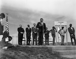 Photograph of a memorial for Dr. Martin Luther King, Jr., Henderson, April 7, 1968