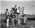 Photograph of winners of a skateboard competition, Henderson, March 1965