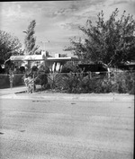Photograph of a residential trailer, Henderson, 1970
