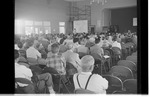Photograph of the crowd at the City of Henderson land sale, Henderson, April 7, 1959