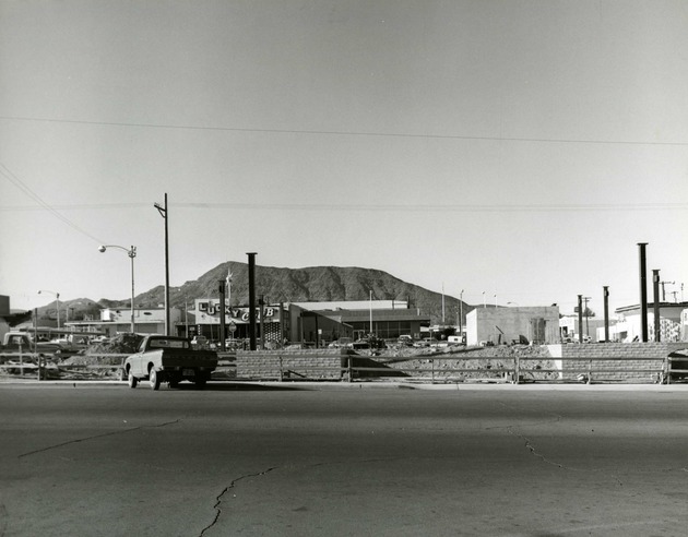 Photograph of the future home of the Bank of Nevada building, Henderson, October 27, 1973