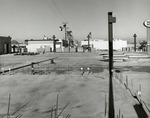 Photograph of foundation being laid for the Bank of Nevada building, Henderson, November 15, 1973