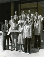 Photograph of the Bank of Nevada grand opening officials, Henderson, 1974