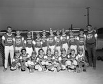 Photograph of Henderson baseball Midget League team, Boys Club White Sox, Henderson, July 1968