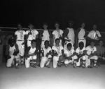 Photograph of Henderson baseball  Junior League Polk Bears team, Henderson, July 1968