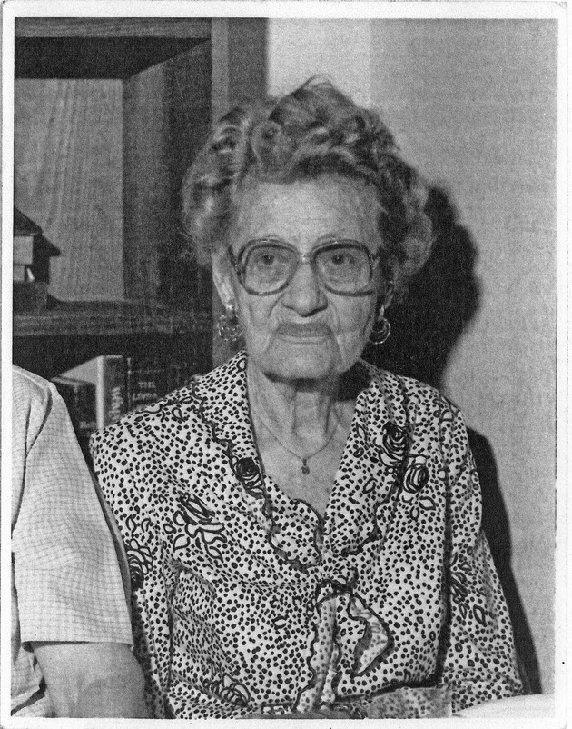 Photograph of Leota M. Zink